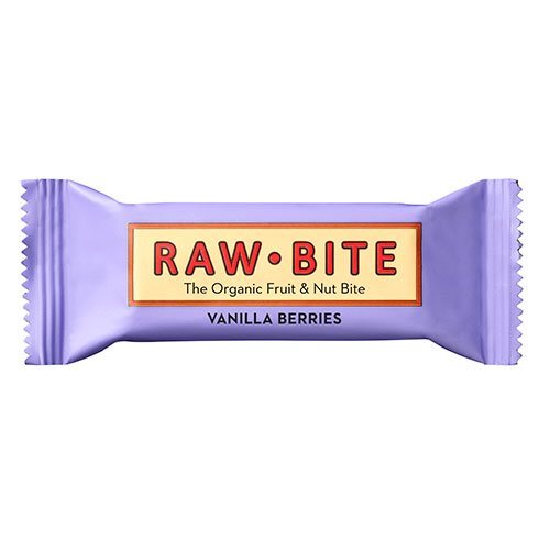 Rawbite Vanilla Berries økologisk   50 Gram
