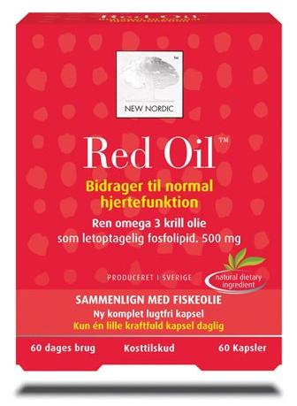 Red Oil Omega 3 Krill Olie  120kap