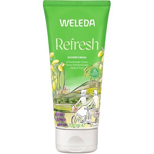 Weleda Refresh Shower Cream Citrus   200 Ml