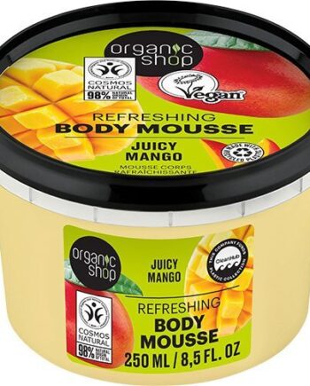 Organic Shop Refreshing Body Mousse   Juicy Mango   250 Ml