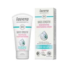 Lavera Regenerating Moisturising Day Cream Basis Sensitiv  Bull  50 Ml   X Udløb 08 25