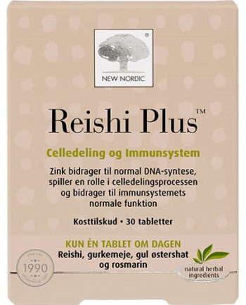 New Nordic Reishi Plus 30 Tab