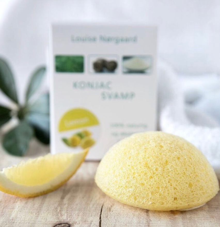 Organic Konjac Lemon Svamp