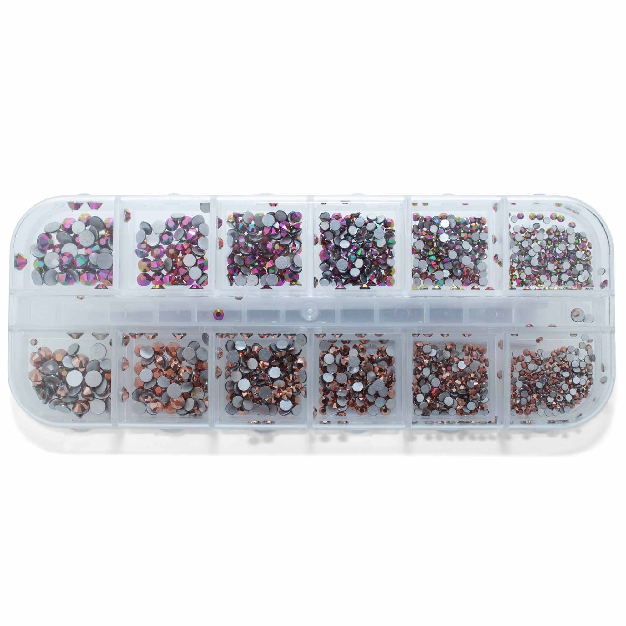 Rhinestone   Forskellige Farver   Krystal Glas Rhinesten   No  3