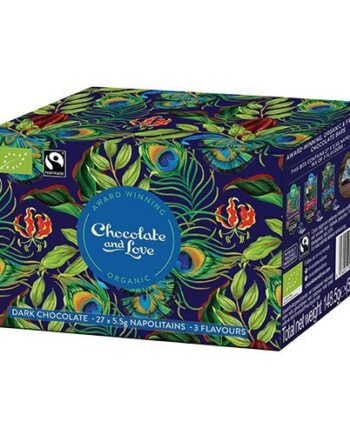 Chocolate And Love Rich Dark Ballotin æske 27x5 5 Gr ø Panama  Rich Dark Og Madagascar