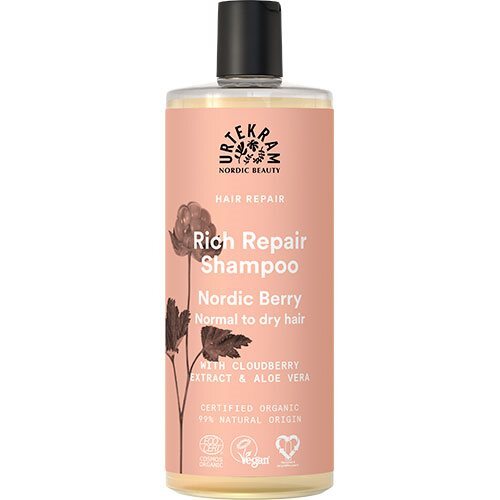 Urtekram Rich Repair Shampoo Nordic Berry   500 Ml