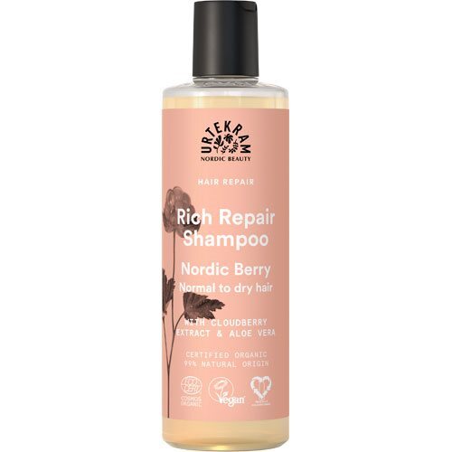 Urtekram Rich Repair Shampoo Nordic Berry   250 Ml