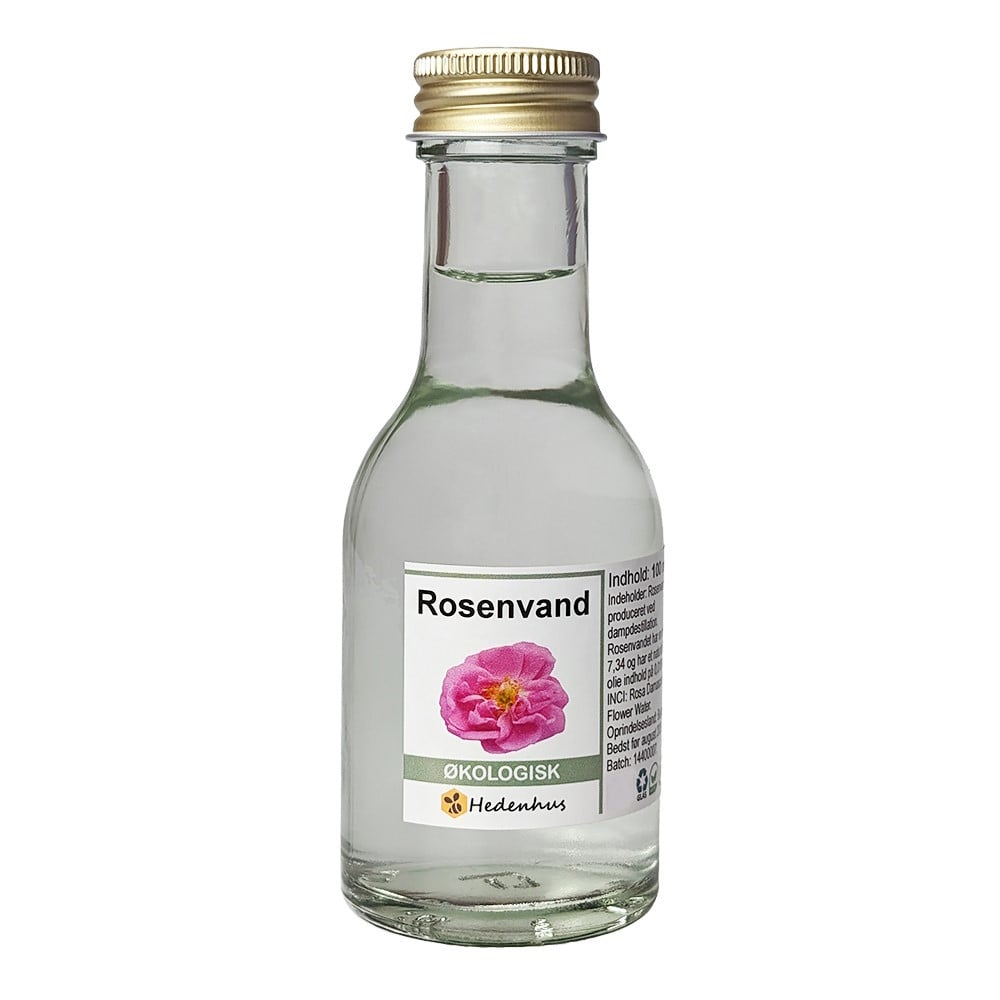 Rosenvand   ægte   økologisk   50 Ml