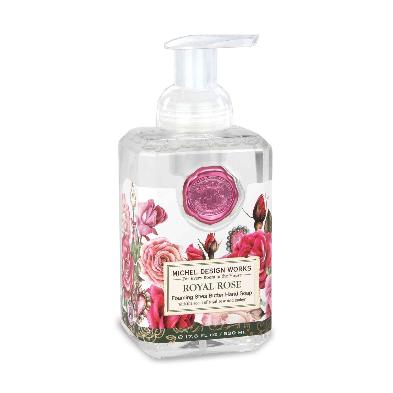 Michel Design Skumhåndsæbe Royal Rose 530 Ml