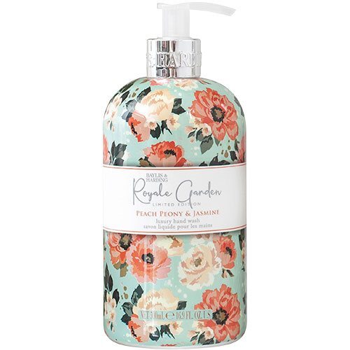 Baylis   Harding Royale Garden Peach  Peony   Jasmine Hand Wash   500 Ml