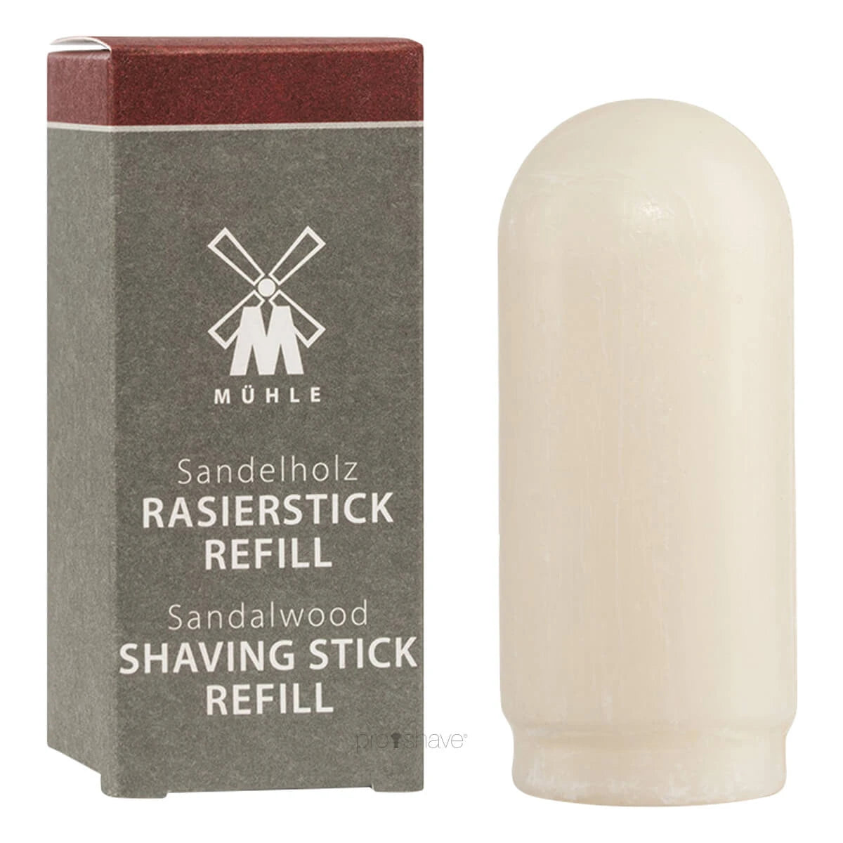 M? Hle Shaving Barbersæbe  Shavestick Refill  Sandeltræ  37 Gr