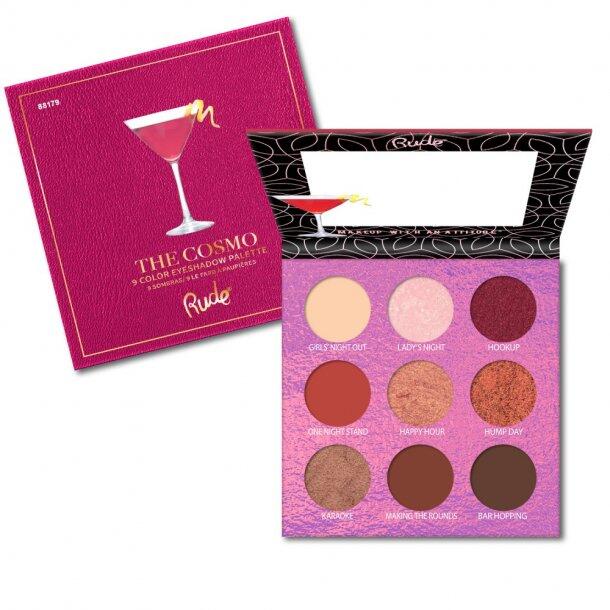 Rude Cosmetics Cocktail Party   9 Eyeshadow Palette   The Cosmo