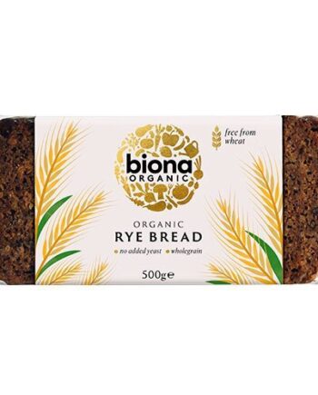 Rugbrød U  Gær  Skiveskåret  økologisk   500 Gram