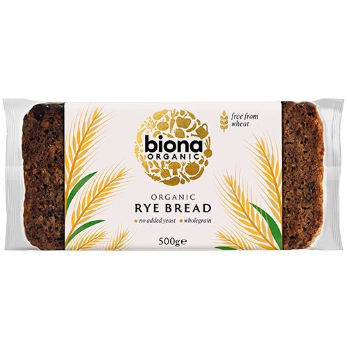 Rugbrød U  Gær  Skiveskåret  økologisk   500 Gram