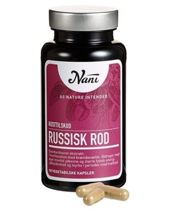 Nani Food State Russisk Rod   90 Kapsler
