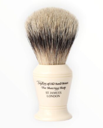 Taylor Of Old Bond Street Barberkost  Super Badger  9 Cm  17 Mm  Knob  Ivory