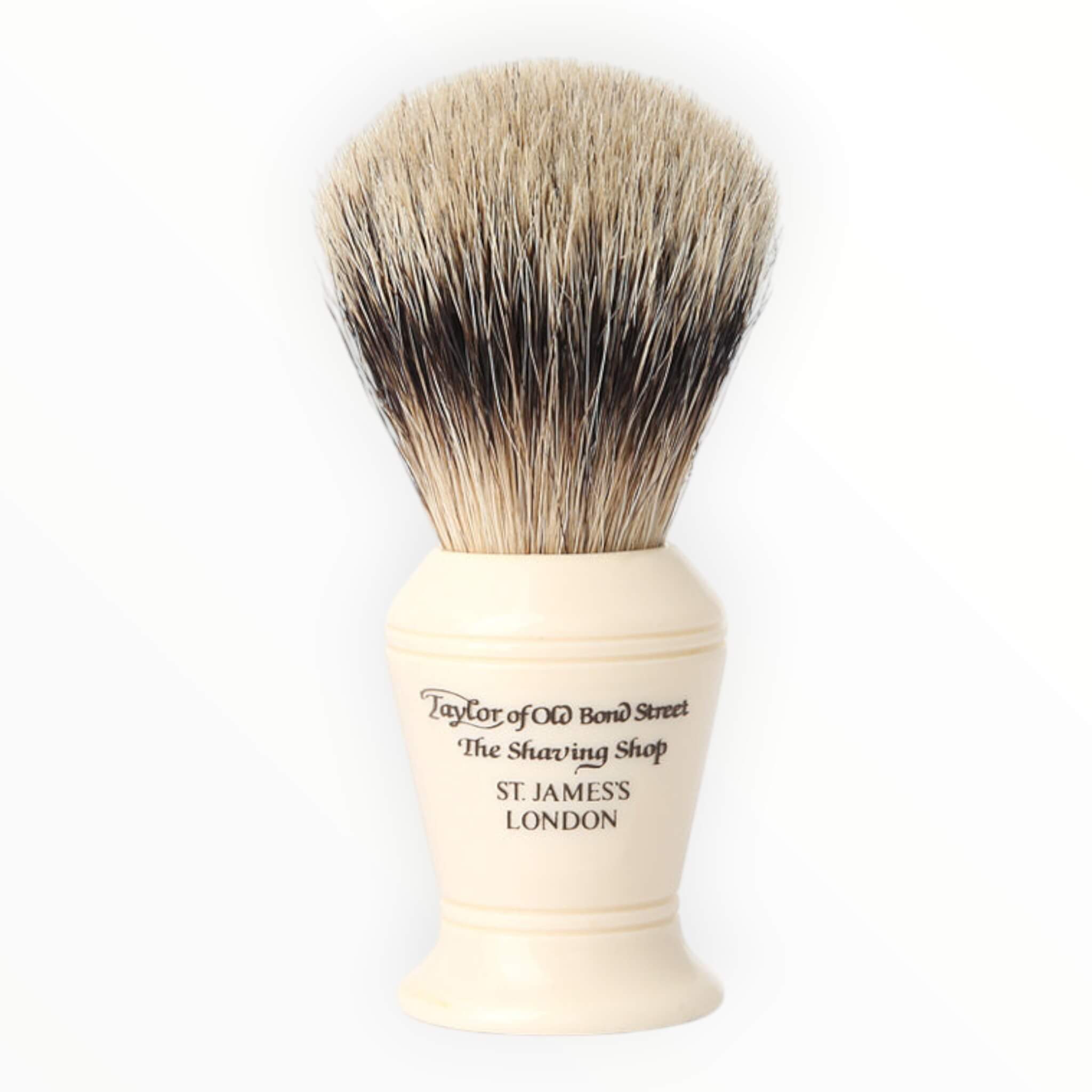 Taylor Of Old Bond Street Barberkost Super Badger 9 Cm 17 Mm Knob Ivory
