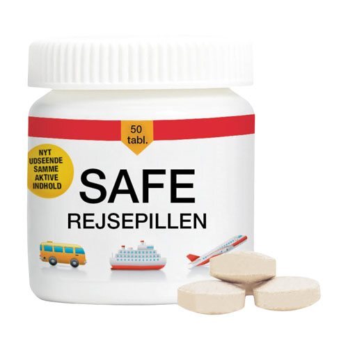 Safe Rejsepillen 50 Tabl