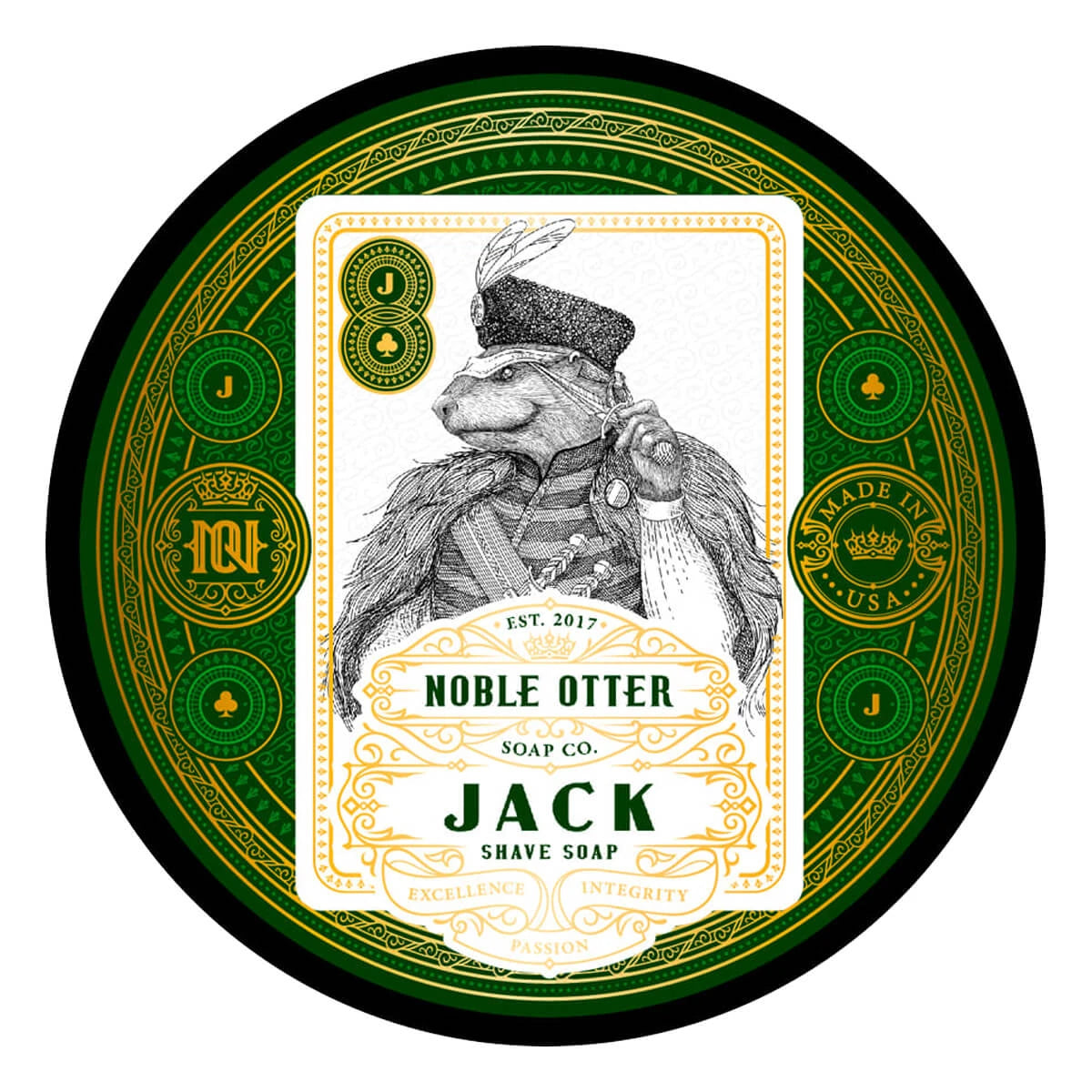 Noble Otter Barbersæbe  Jack  118 Ml