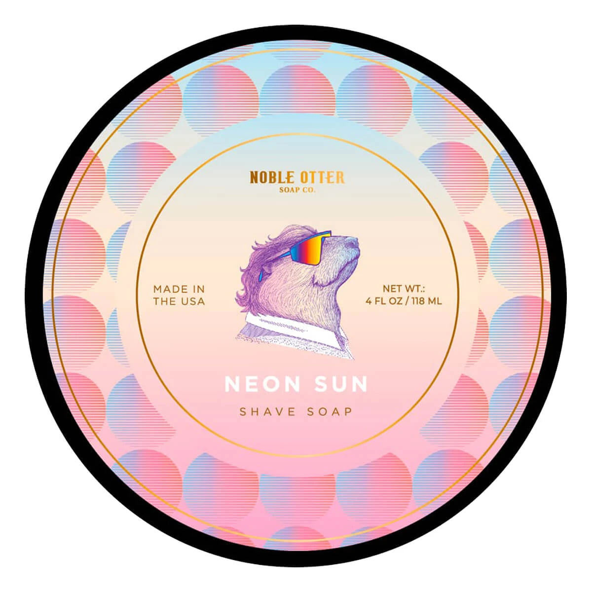 Noble Otter Barbersæbe  Neon Sun  118 Ml