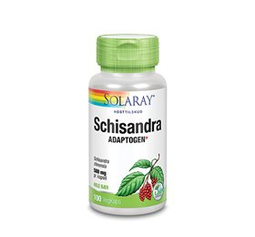 Solaray Schisandra 580 Mg 100 Kap Bedst Før 10 2025