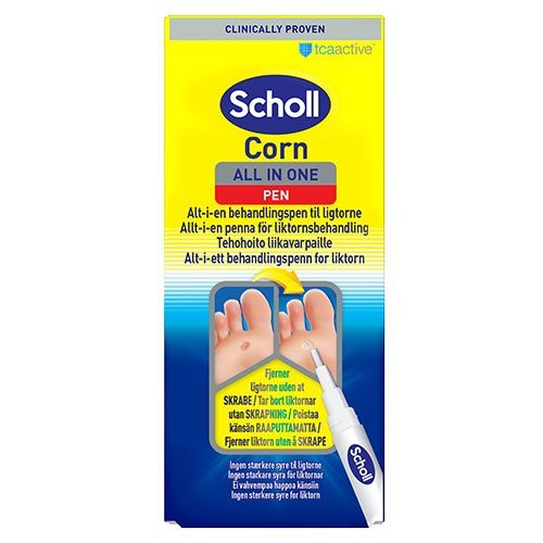Scholl All In One Corn Pen Til Ligtorn