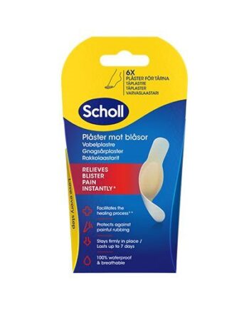 Scholl Blister Plasters Toes 6 Stk
