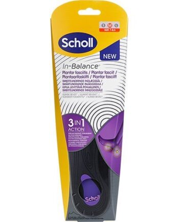 Scholl Med Insoles Plantar Fasciitis  M