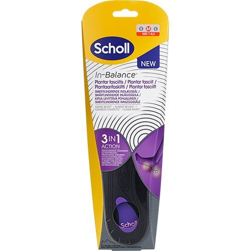 Scholl Med Insoles Plantar Fasciitis  M