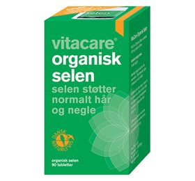 Vitacare Selen Organisk  Bull  90 Tab