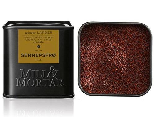 Sennepsfrø Hele Brune ø  50g