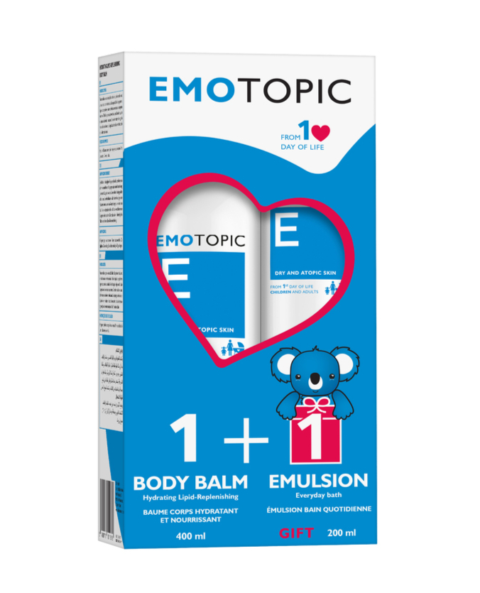 Pharmaceris Sampak E  Body Balm 400ml   Body Emulsion 200ml