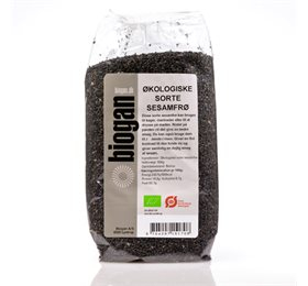 Biogan Sesamfrø Sorte ø 500g