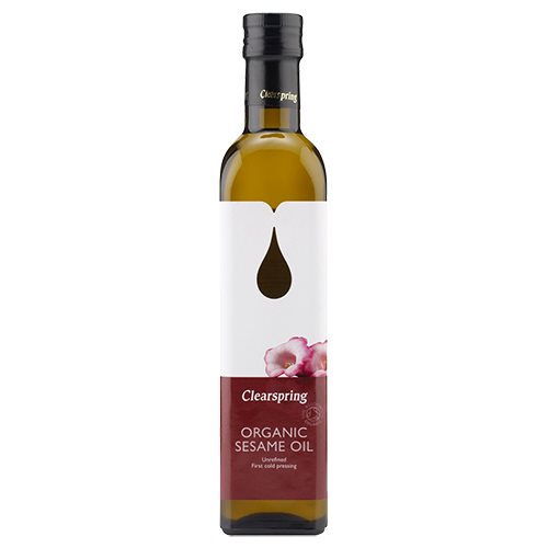 Clearspring Sesamolie økologisk   500 Ml