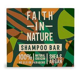Faith In Nature Shampoo Bar Shea   Argan   85 G