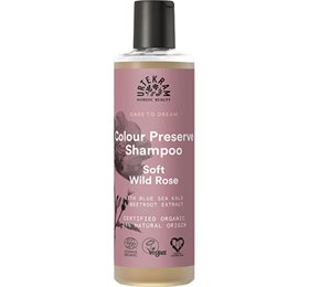 Urtekram Shampoo Soft Wild Rose T  Farvet Hår 250 Ml