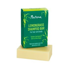 Obs Shampoobar Lemongrass For Hair   Body  Bull  100g