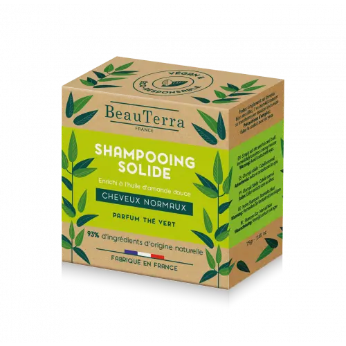 Beau Terra Shampoo Bar   Normal Hair  75g