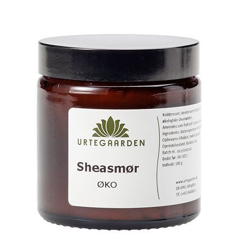 Urtegaarden Sheasmør øko  100g