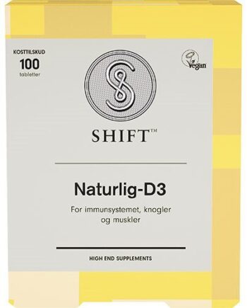 Shift Naturlig D3   100 Tabletter