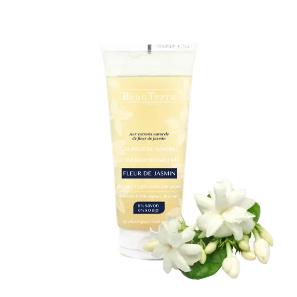 Beau Terra Ultra Rich Shower Gel   Jasmin Flower  200ml