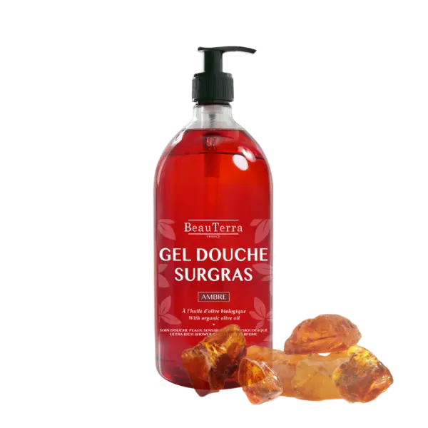 Beau Terra Ultra Rich Shower Gel   Amber  1000ml