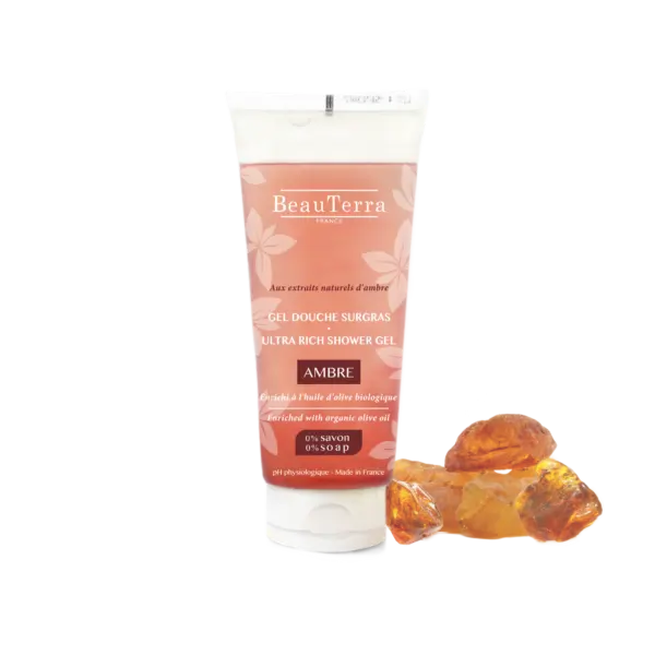Beau Terra Ultra Rich Shower Gel   Amber  200ml