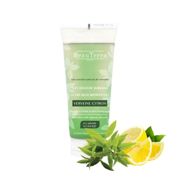 Beau Terra Ultra Rich Shower Gel   Lemon Verbana  200ml