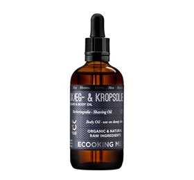 Ecooking Skæg  Og Kropsolie Herre  Bull  100ml