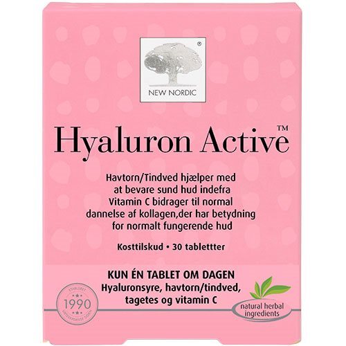 Skin Care Hyaluron Active   30 Tabletter