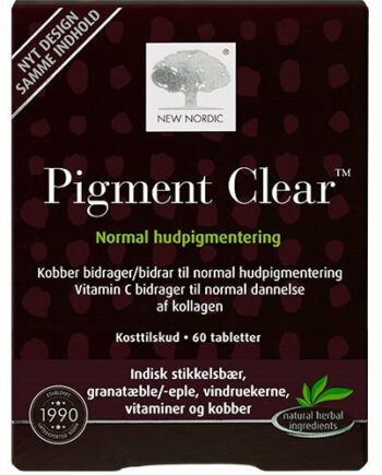 Skin Car Pigment Clear 60 Tabletter