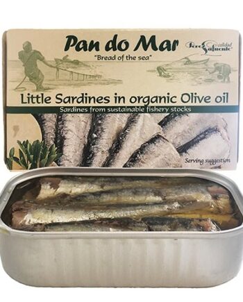 Små Sardiner I Olivenolie øko    120 Gram