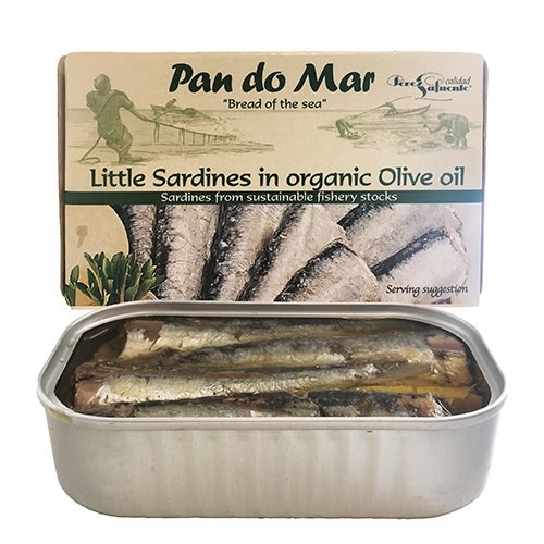 Små Sardiner I Olivenolie øko    120 Gram
