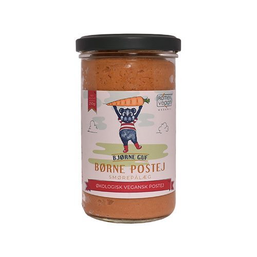 Smørepålæg Bjørneguf Børne Postej ø   250 G